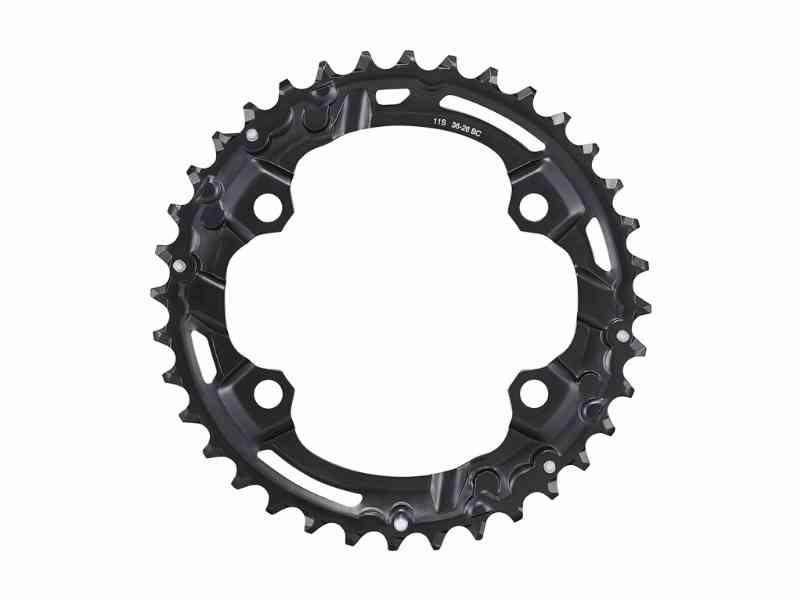Shimano Deore - 36 tands klinge til dobbelt kranksæt