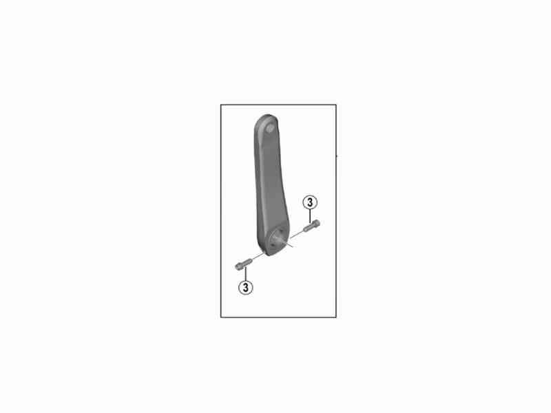 Shimano Ultegra - Venstre pedalarm skrue M6 x 19mm