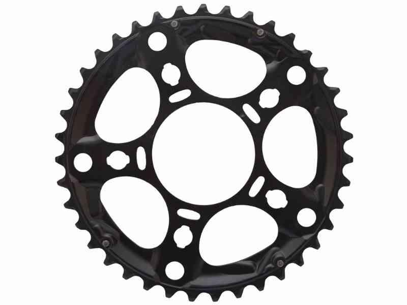 Shimano 39T klinge til triple gear - FC-R563 - Sort
