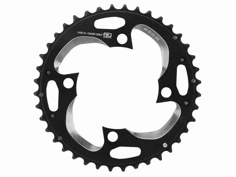 Shimano Deore XT 40T MTB Klinge - Sort - FC-M782