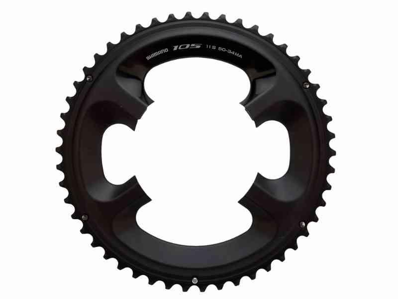 Shimano FC-5800 53 Tands Klinge - Sort