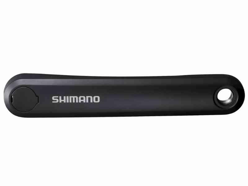 Shimano Steps - Venstre pedalarm 175mm - Sort