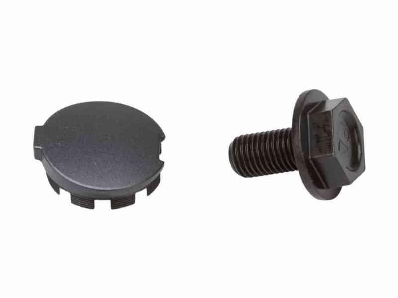 Shimano Steps - Skrue og dæksel til pedalarm
