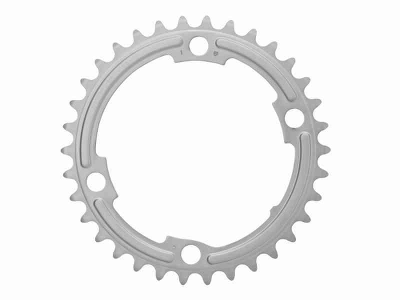 Shimano 105 klinge - 34 tands sølv - FC-R7000