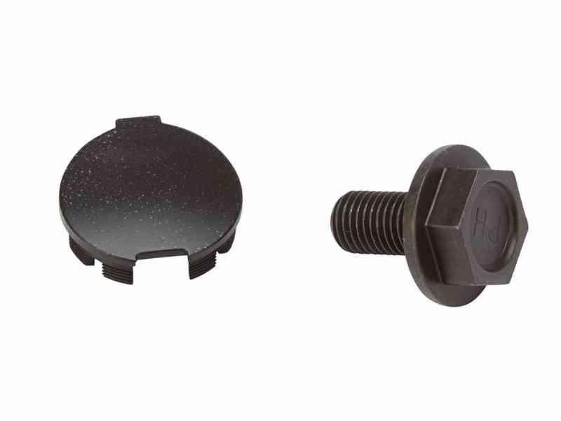 Shimano Steps - Pedalarm Bolt og Støvdæksel - Sort