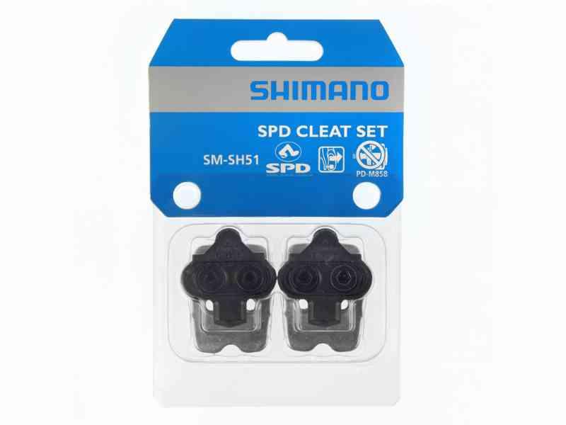 Shimano SPD klamper SM-SH51 med gevindplade