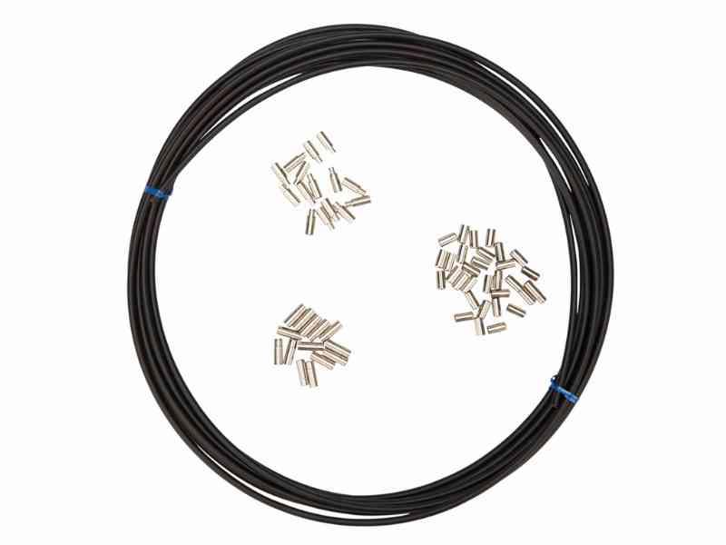 Shimano yderkabel til gear - 7,62 meter - Sort