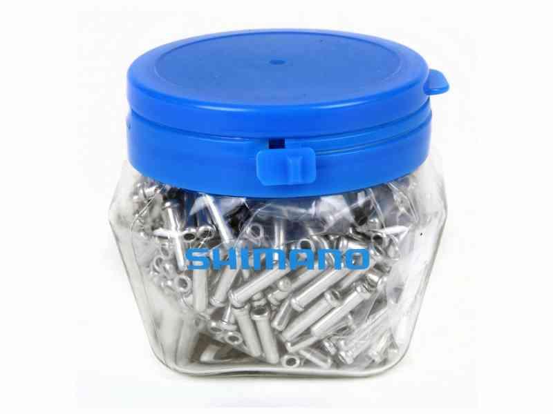 Shimano bremsewire endestop - 500 stk.