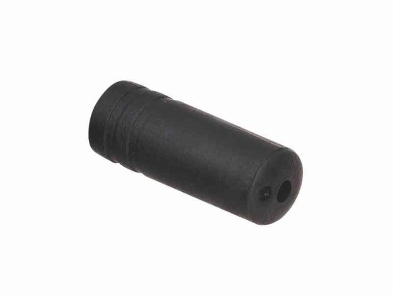Shimano endebøsning plast - Til gearkabel - Indvendig diameter 4mm - 100 stk.