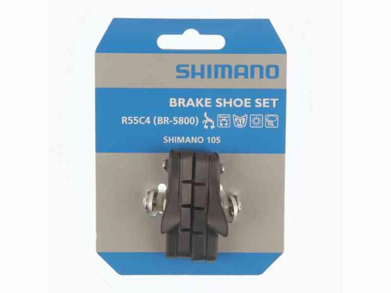 Shimano 105 Bremsesko Sæt R55C4 - Sort