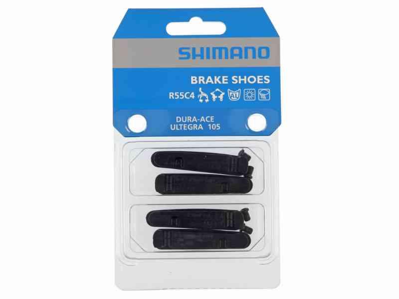 Shimano Dura Ace Bremsegummi R55C4 - 2 sæt