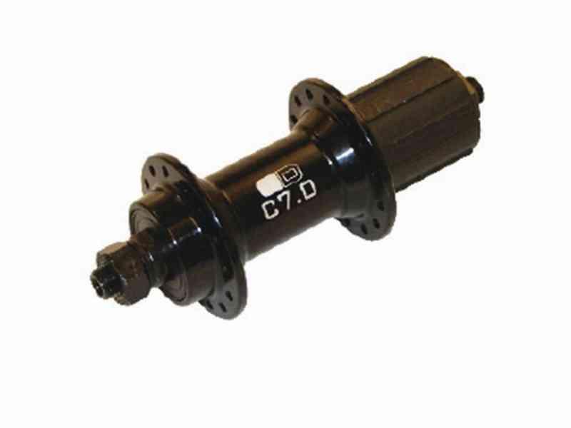 Connect C7.0 - Bagnav til 8/9 gear - Sort