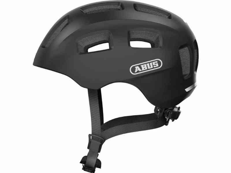 Abus Youn-I 2.0 Cykelhjelm - Velvet Sort, Str. 48-54 cm
