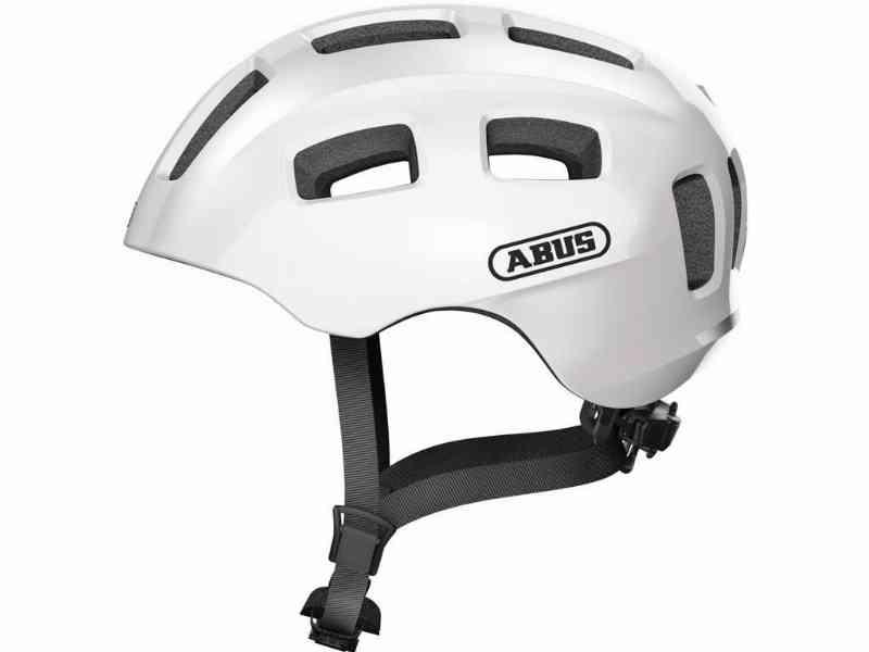 Abus Youn-I 2.0 Cykelhjelm - Perle Hvid, Str. 48-54 cm