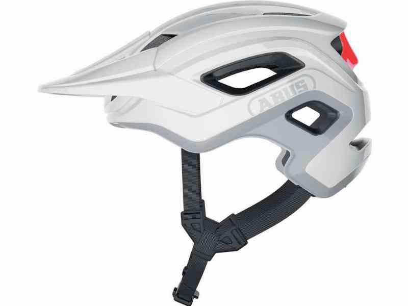 Abus Cliffhanger - Cykelhjelm - Skinnende hvid - Str. S