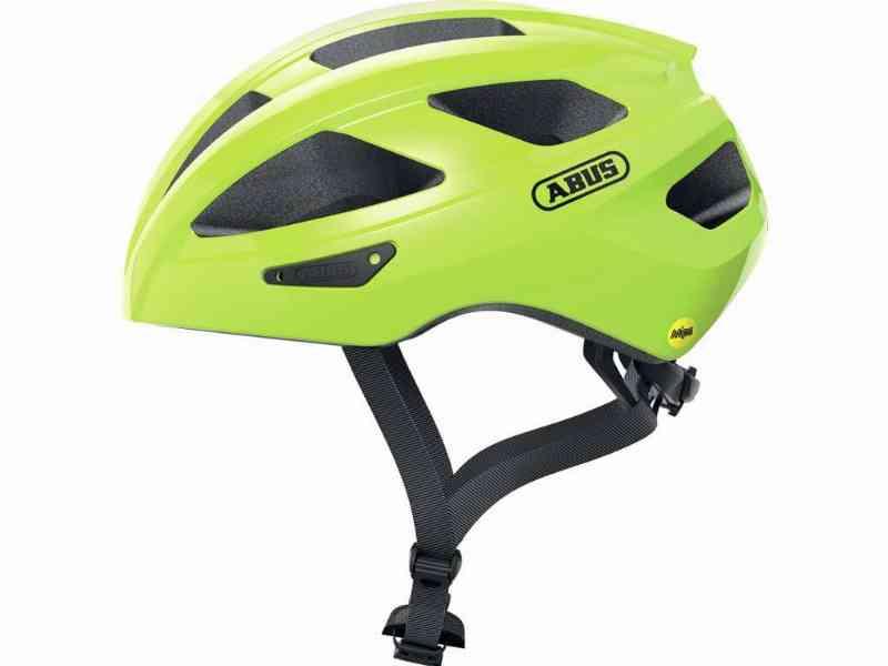 Abus Macator MIPS - Cykelhjelm - Neon yellow - Str. 52-58 cm