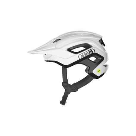 Abus Cliffhanger MIPS cykelhjelm, blank hvid