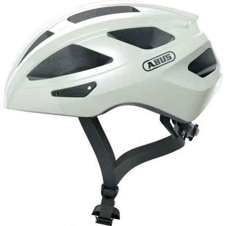 Abus Cykelhjelm Macator, perlehvid glans