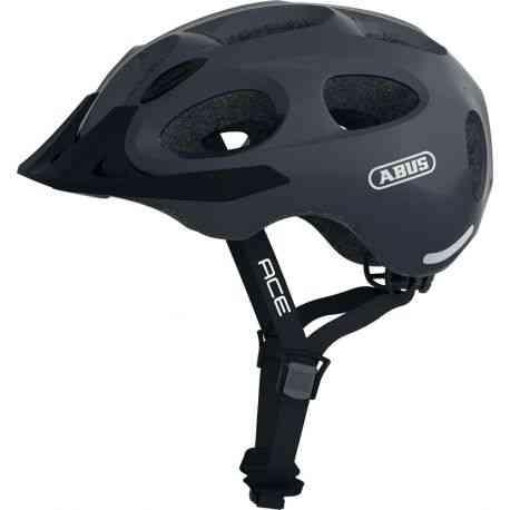Abus Youn-I Ace Cykelhjelm, glitrende titan
