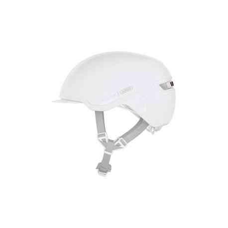 Abus HUD-Y ren hvid - Cykelhjelm