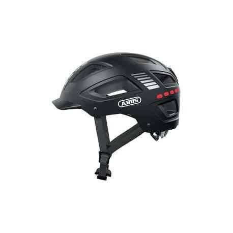 Abus Hyban 2.0 LED cykelhjelm sort mat