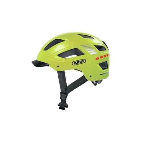 Abus Hyban 2.0 LED cykelhjelm i signalgul