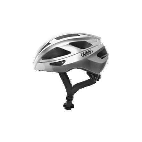 Abus Macator sølv cykelhjelm