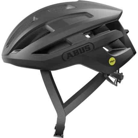 Abus PowerDome MIPS cykelhjelm i sort fløjl
