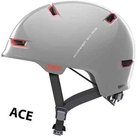 Abus Scraper ACE 3.0 cykelhjelm, Alaska Grå
