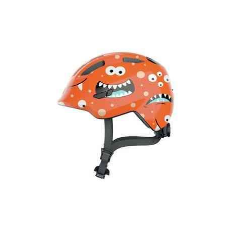 Abus Smiley 3.0 orange monster - cykelhjelm til børn