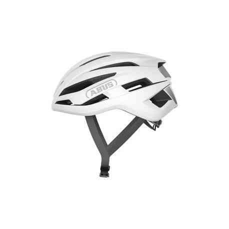 Abus StormChaser ACE cykelhjelm i polarhvid