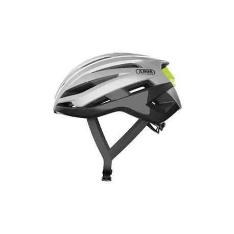 Abus StormChaser cykelhjelm i sølv