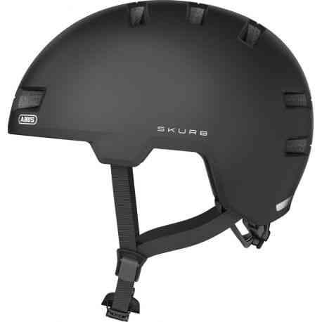 Abus Urban Skurb Titan Sort - Cykelhjelm
