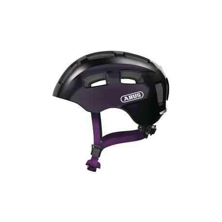 Abus Youn-I 2.0 cykelhjelm sort violet