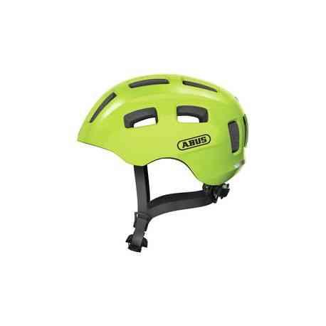 Abus Youn-I 2.0 Cykelhjelm i Signal Gul - Tilbud!