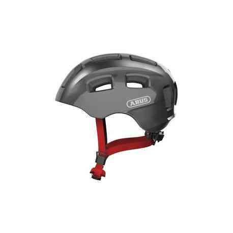 Abus Youn-I 2.0 cykelhjelm i glitrende titan
