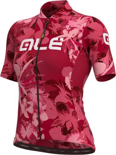 Alé Cykeltrøje til Kvinder - Solid Bouquet Rød