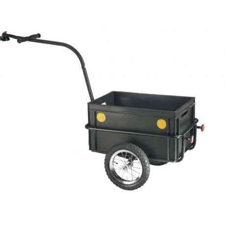 Mini Boy Cykelanhænger 12" - Bæreevne 60 kg, 60 L Rumindhold