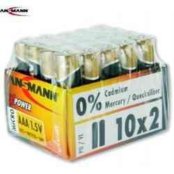 Ansmann AAA X-Power 20P - Effektivt batteri til dine behov