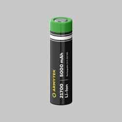 Armytek 21700 5000mAh Genopladeligt Batteri Uden PCB