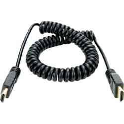 Atomos Coiled HDMI-kabel 50 cm - Full til Full