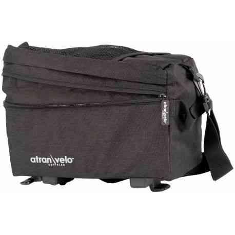 Atrant Velo Zap Easy Top Bag AVS 26x26x6cm sort 11,5L