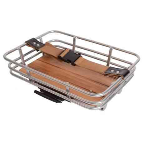 AtranVelo Epic Retro Kurv - AVS Alu, 29x40x7 sølv, 8L