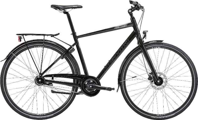 Nishiki City 307 Herrecykel 7g 2023 - Sort