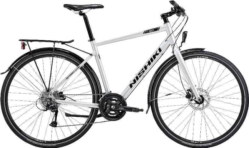 Nishiki City 501 Herrecykel 2023 - Sølv