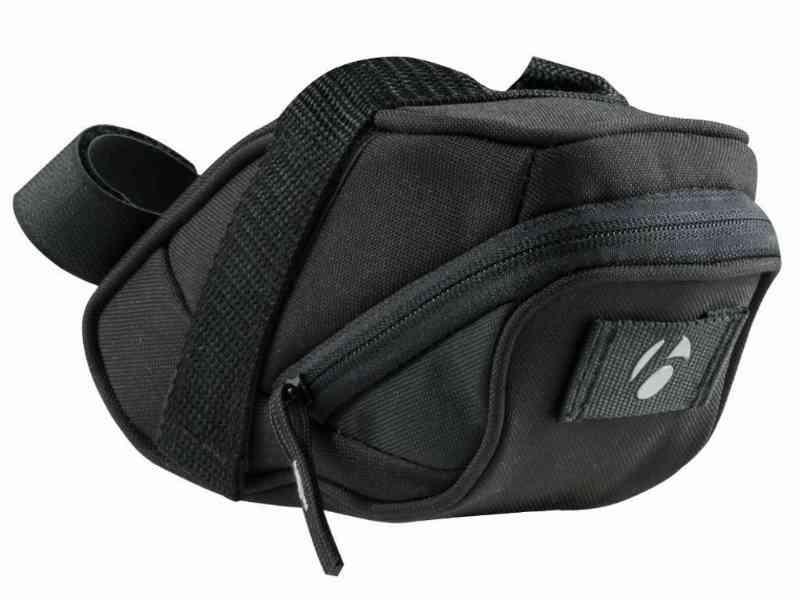 Bontrager Comp - Sort sadeltaske 1,23 L med velcro