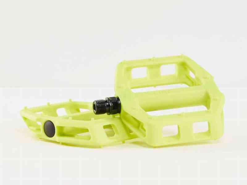Bontrager Line Comp - Neongrøn MTB platformpedaler