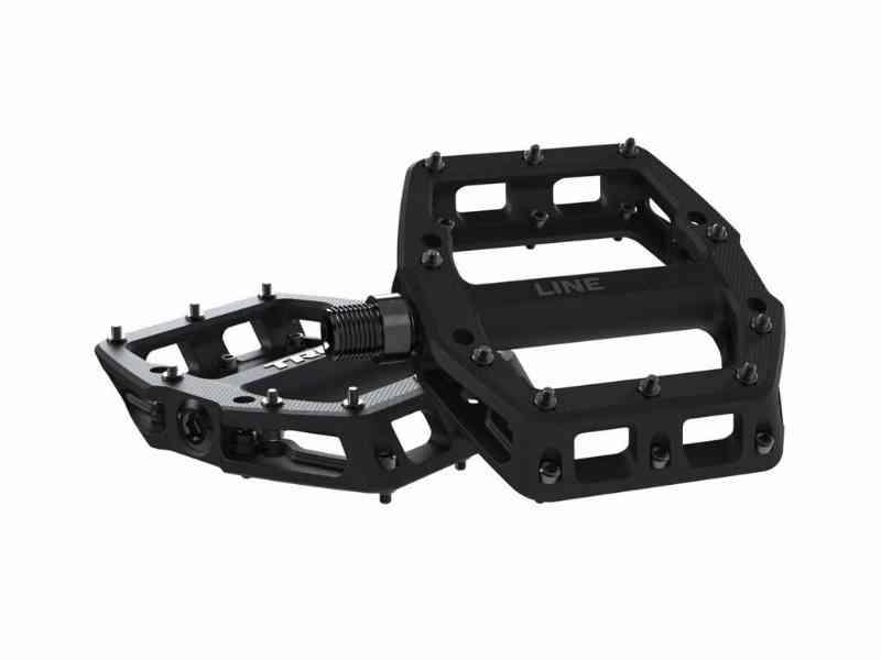 Trek Line Elite - Platform Pedaler til MTB - Sort 9/16"
