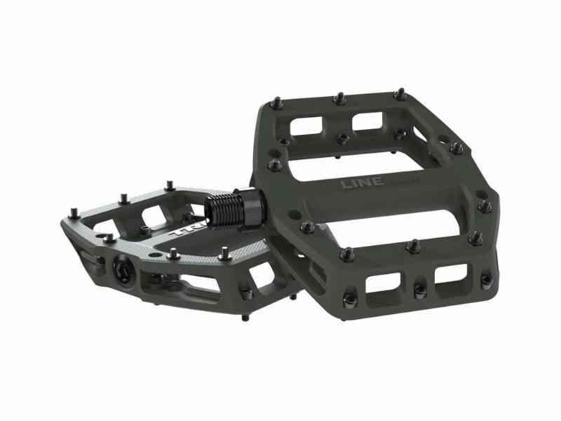Trek Line Elite – Lime Grøn MTB Platform Pedaler