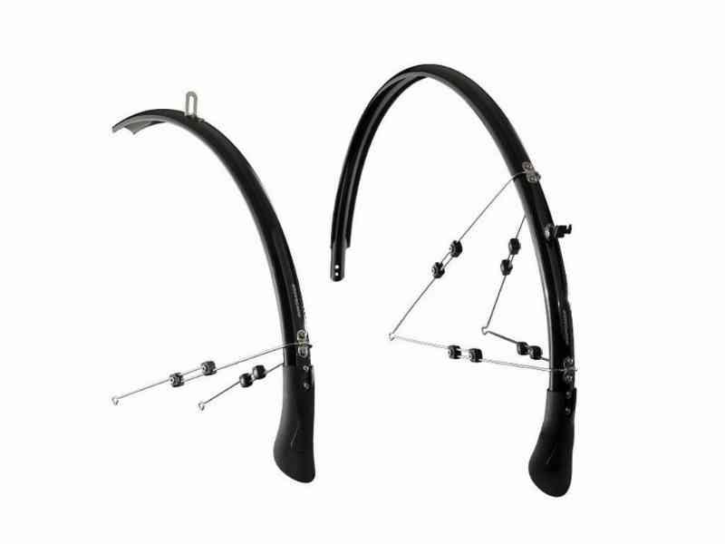 Bontrager NSC - Skærmsæt til landevej/by - Sort